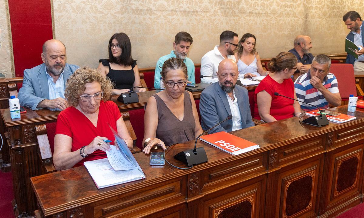 Las imágenes del Pleno Extraordinario del Ayuntamiento de Alicante