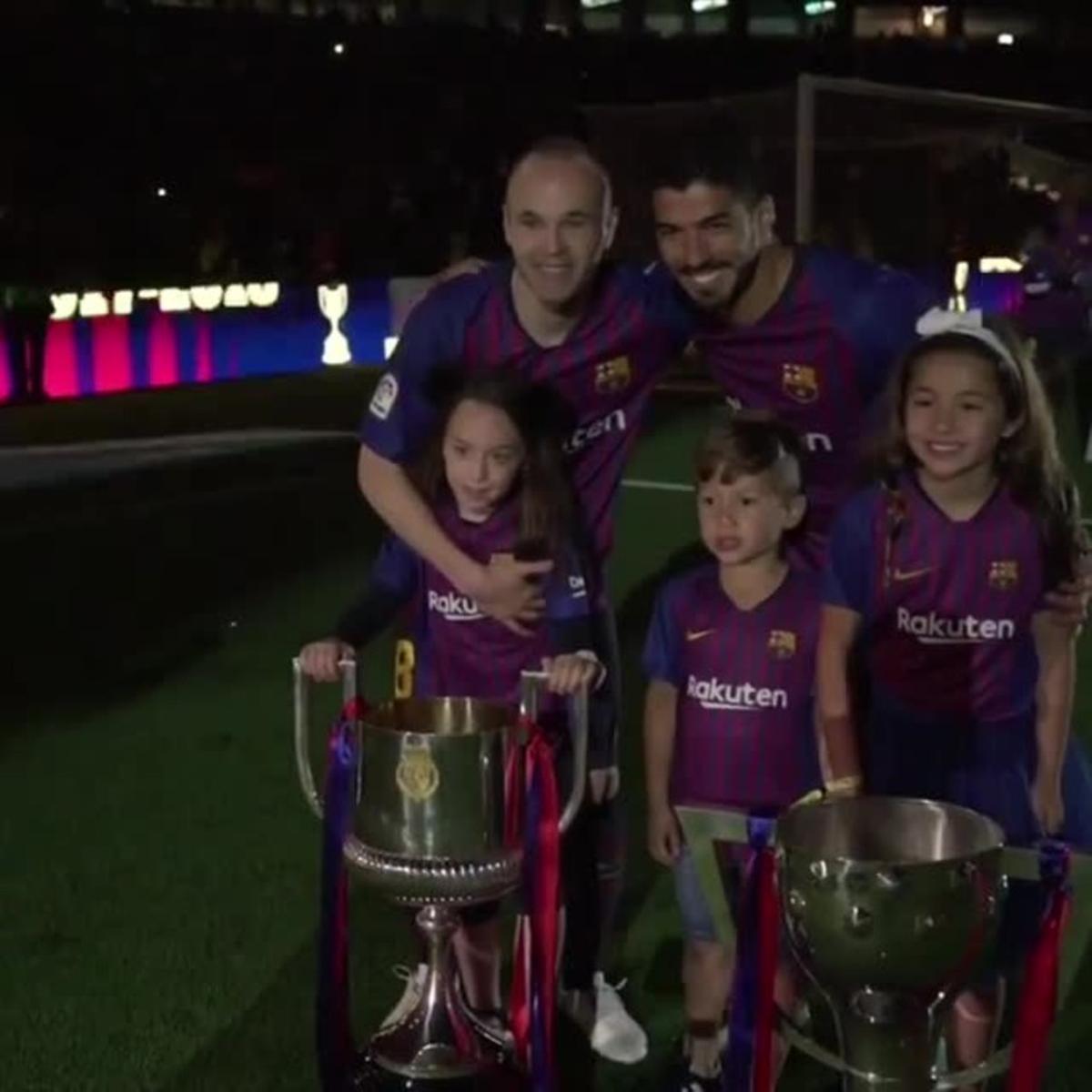 Los hijos de los ’cracks’ del Barça.