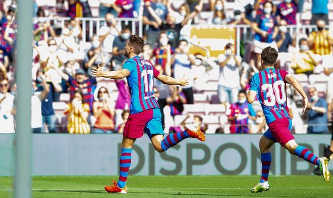 Las mejores imágenes del Barça - Levante: Ansu Fati, Depay, de Jong, Gavi, Nico...