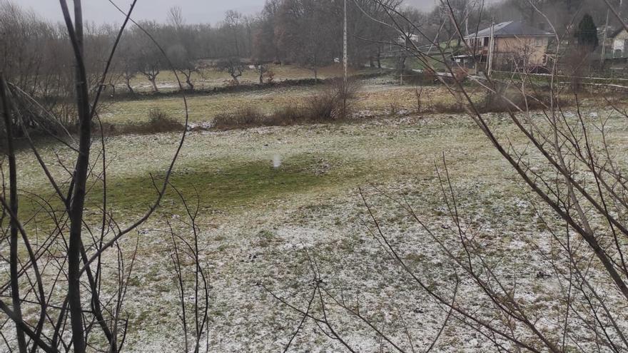 Nieve en Cobreros, Sanabria.