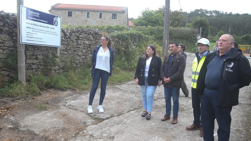 A comarca de Bergantiños recibe máis de 8,9 millóns de euros do Plan Único da Deputación