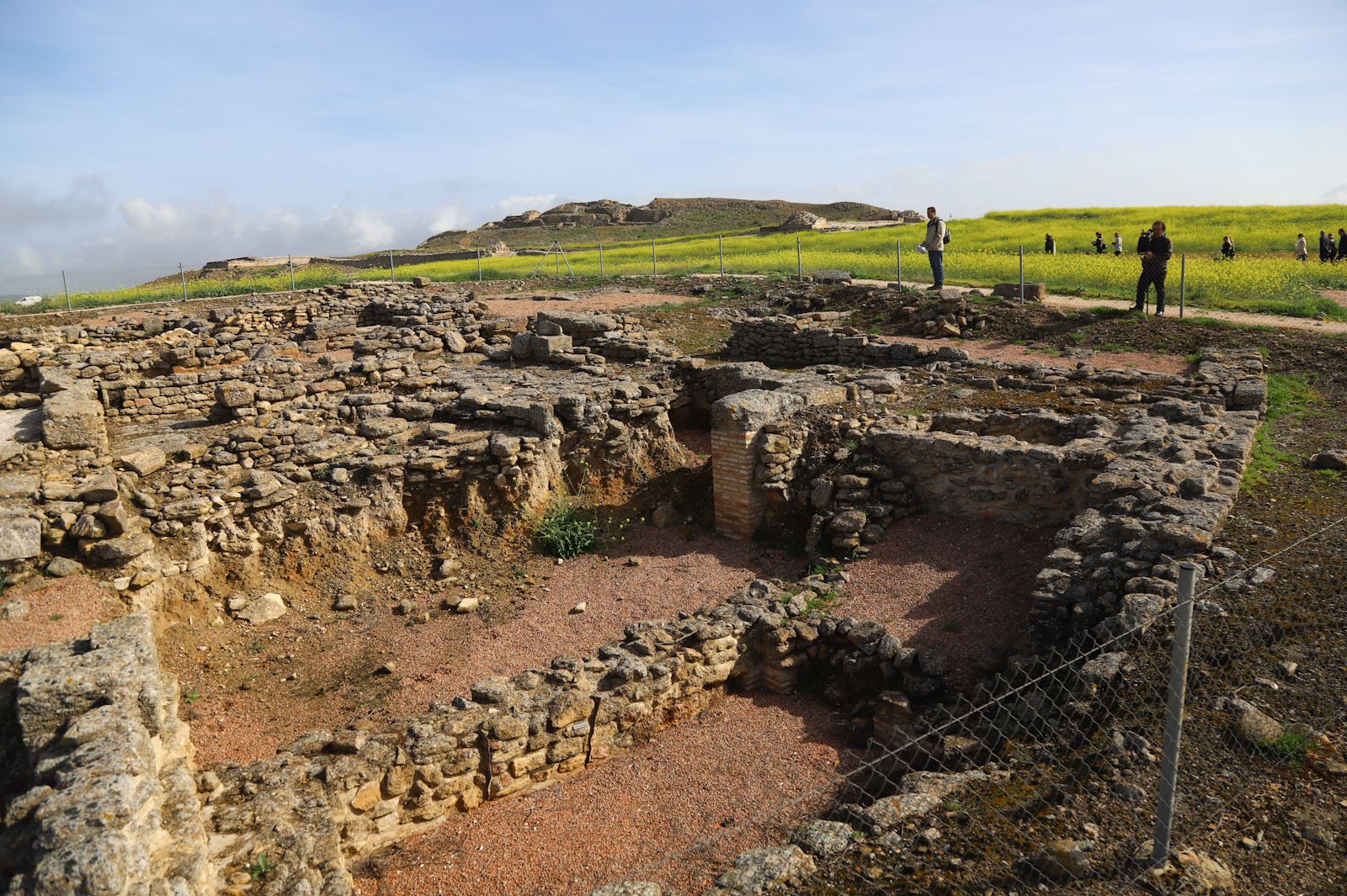 Sale a la luz un anfiteatro romano en Ategua