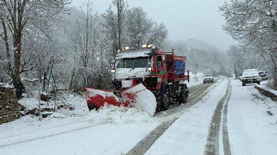 La nieve vuelve a los valles del Pirineo