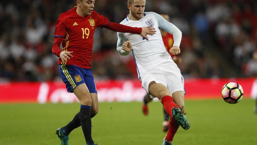 Aspas se corona en Wembley con una genialidad