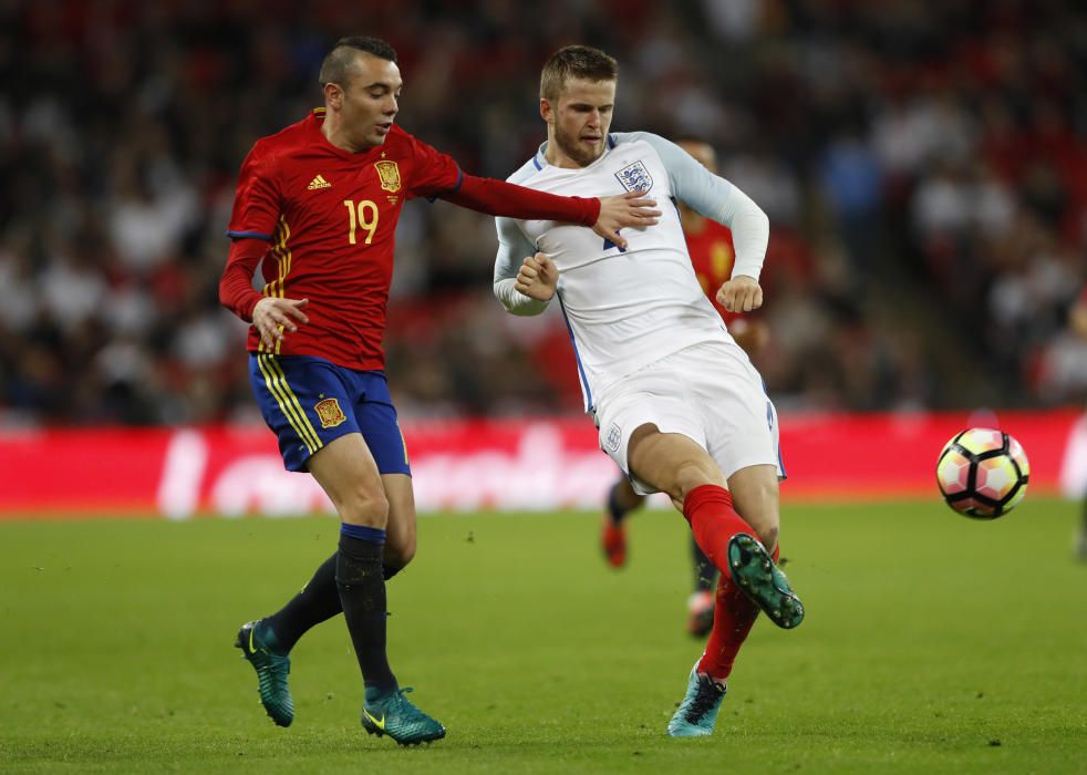 Las fotos del debut de Iago Aspas con España