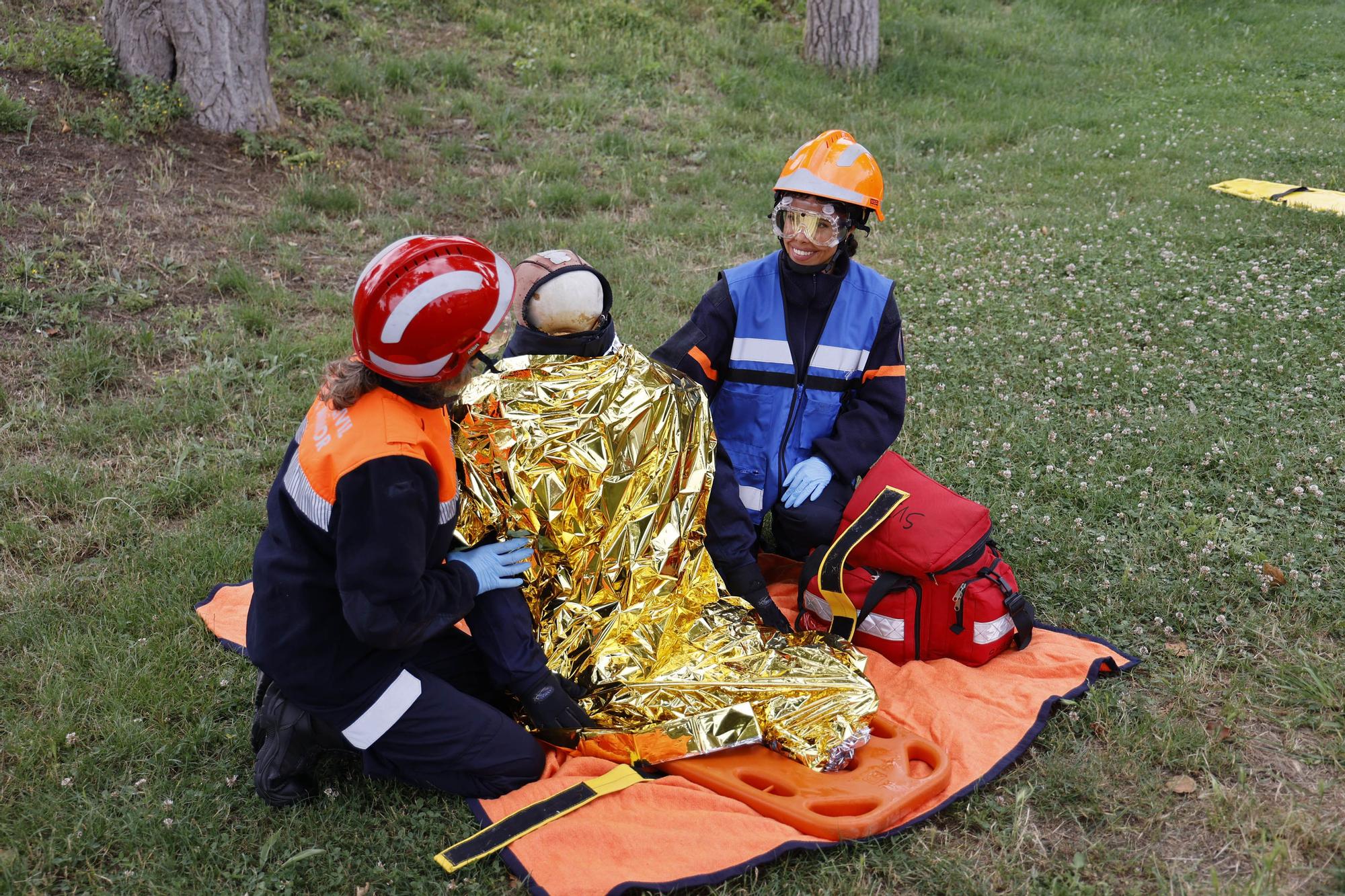 Así fue el rescate de película en Monteferro y Praia América