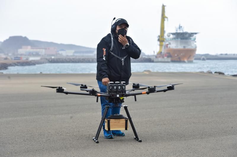 Drones para uso portuario