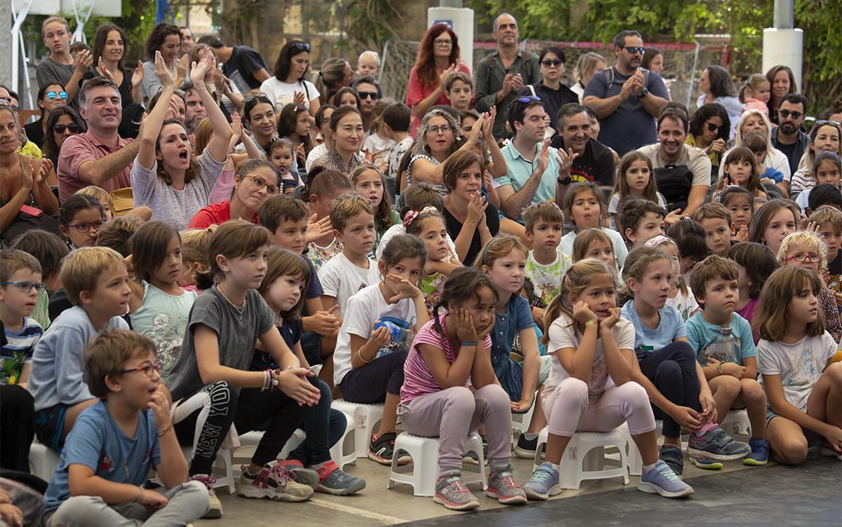 Espectáculos en el Parc de l’Escorxador en la foto Teatro San Carlino: Pulcinella in favola