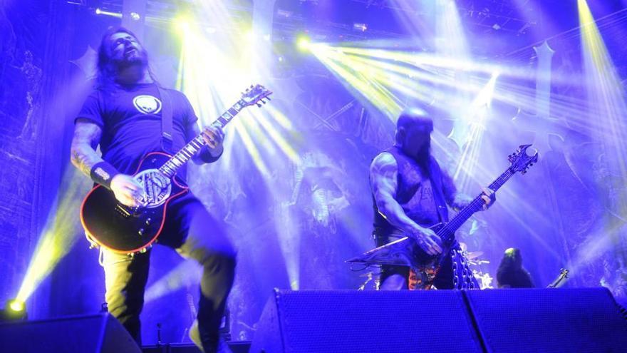 Slayer, en su concierto de 2015, en el Coliseum