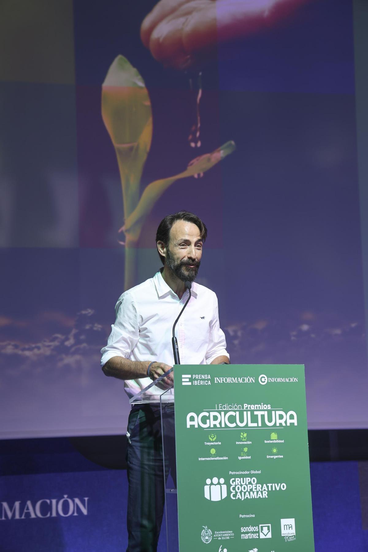 Javier Bartolomé, secretario autonómico de Agricultura, Ganadería y Pesca.