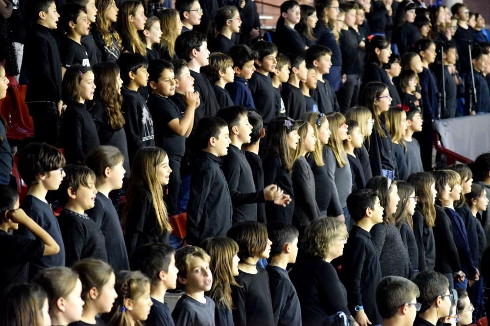 Més de 750 alumnes de quart de primària canten a Igualada