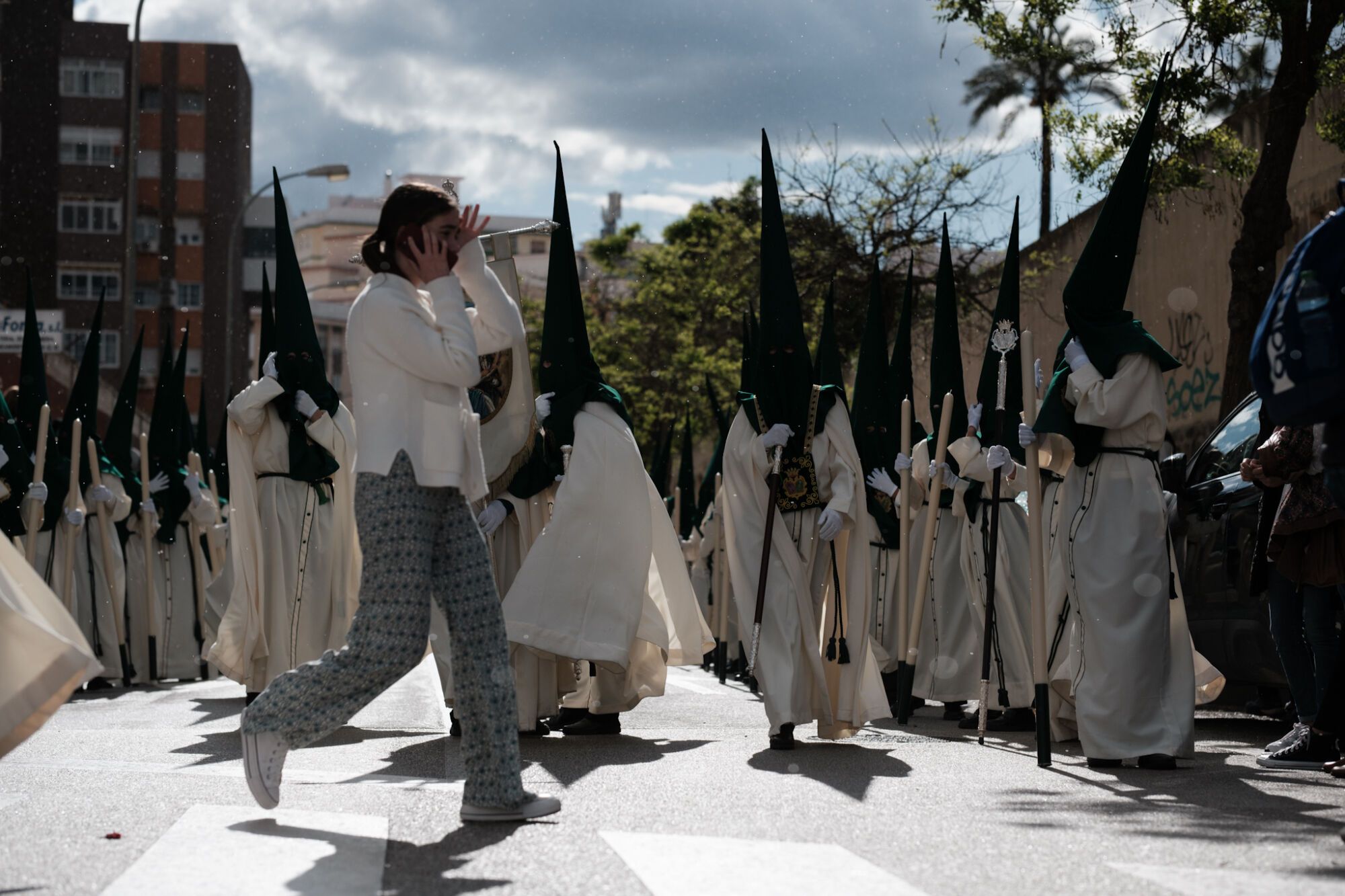 15/04/2025 Málaga, Semana Santa 2025. Martes Santo, Cofradia Nueva Esperanza. (Fotografía: Gregorio Marrero)