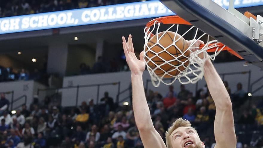 Sabonis, ante los Lakers.