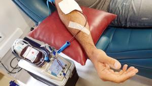 DONACION DE SANGRE EN EL HOSPITAL NICOLAS PEÑA. DONANTES. FOTO DE RECURSO