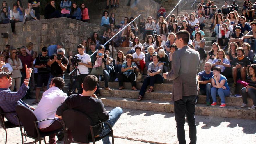 Lluís Llach: «Estic convençut que entre nosaltres i la CUP tenim la majoria absoluta quasi garantida»