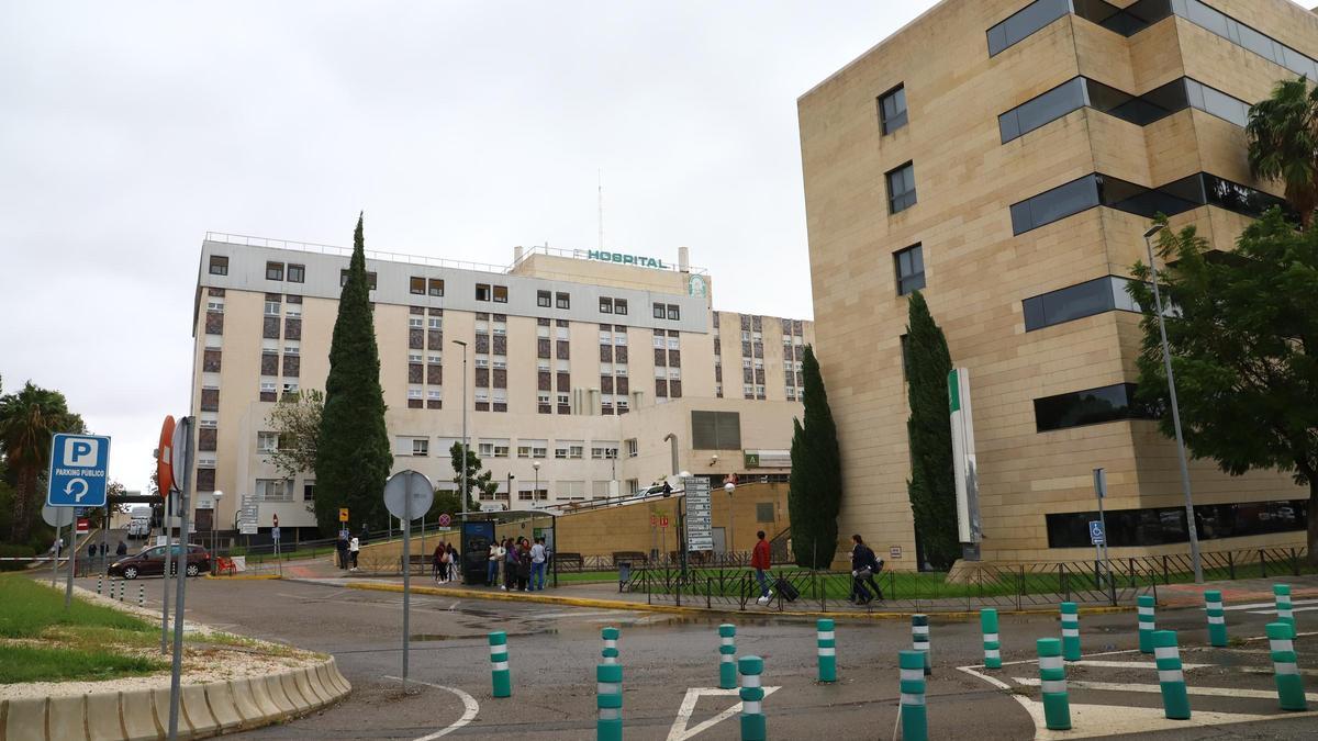 Vista del hospital  Reina Sofía.