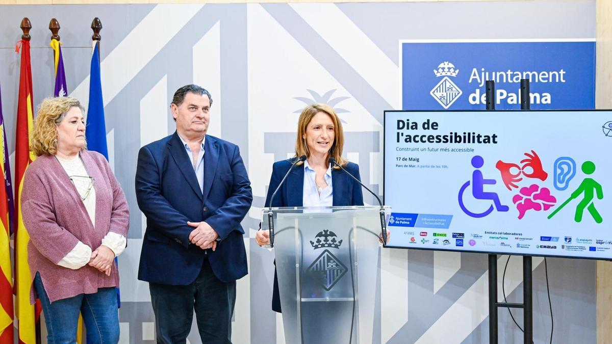 Belén Soto presenta el Día de la Accesibilidad que se celebrará el sábado.