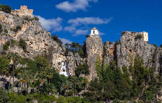 El Castell de Guadalest.