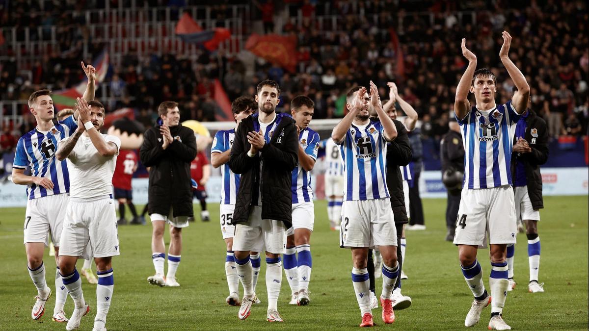 La Real Sociedad continúa líder.