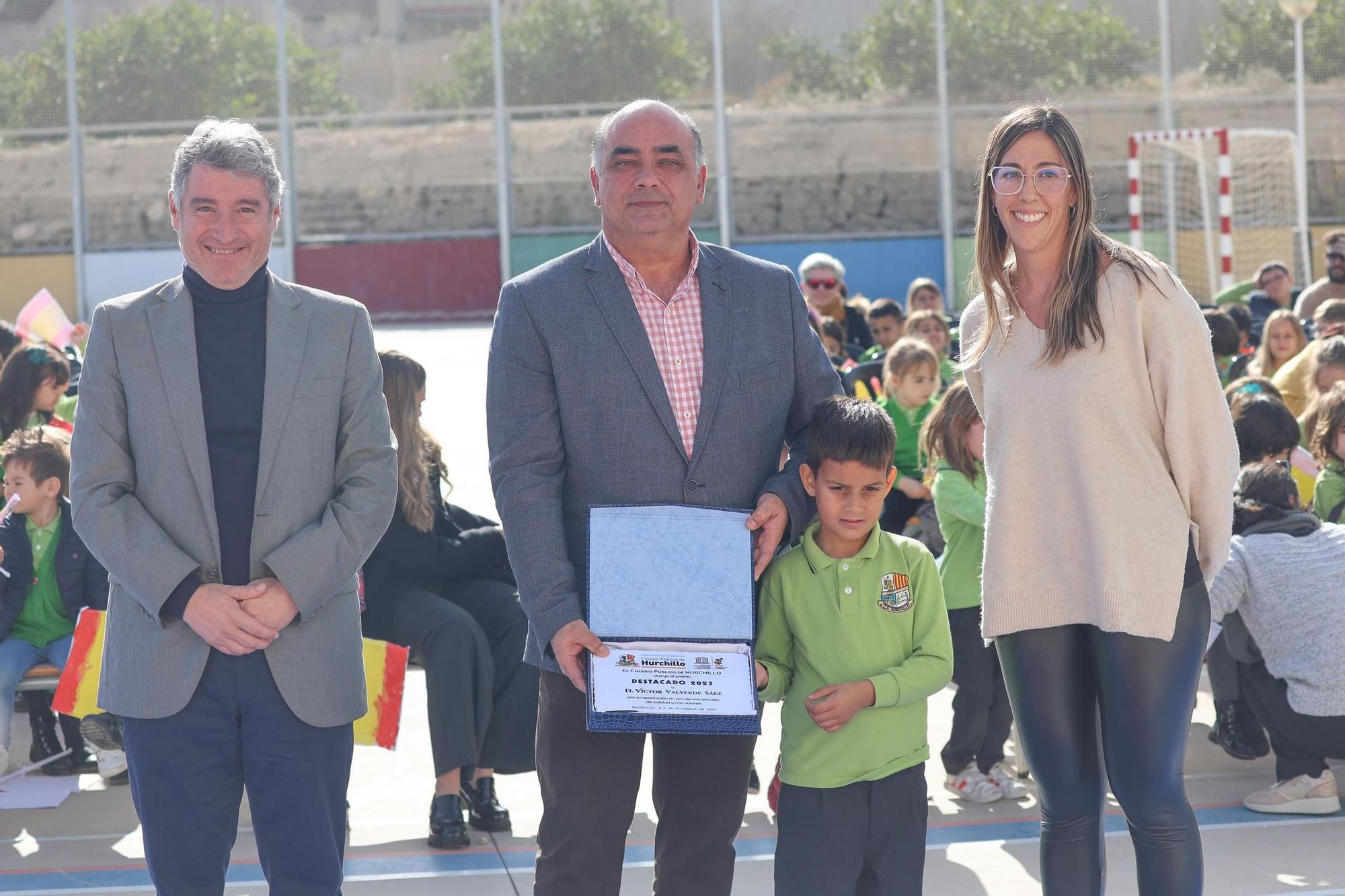 Colegio de Hurchillo celebra el 30 aniversario de las escuelas asociadas a la Unesco.