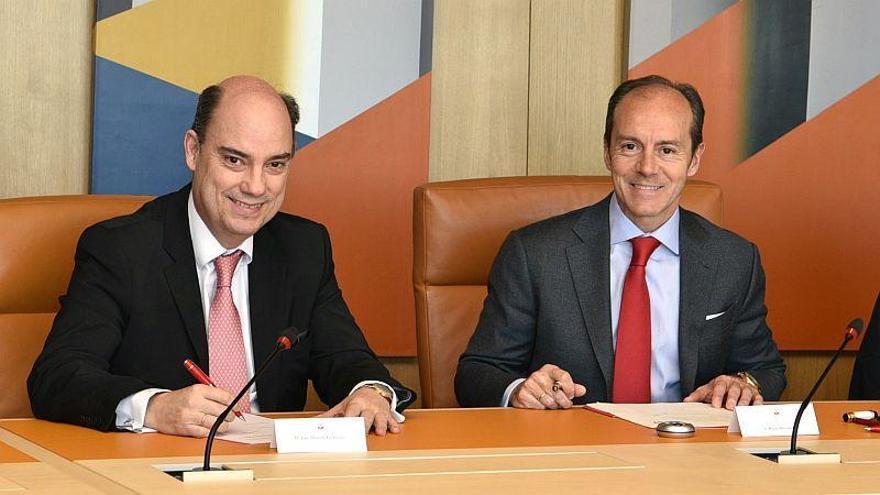 MAPFRE ofrecerá productos de Santander en los 3.000 puntos de venta de la aseguradora