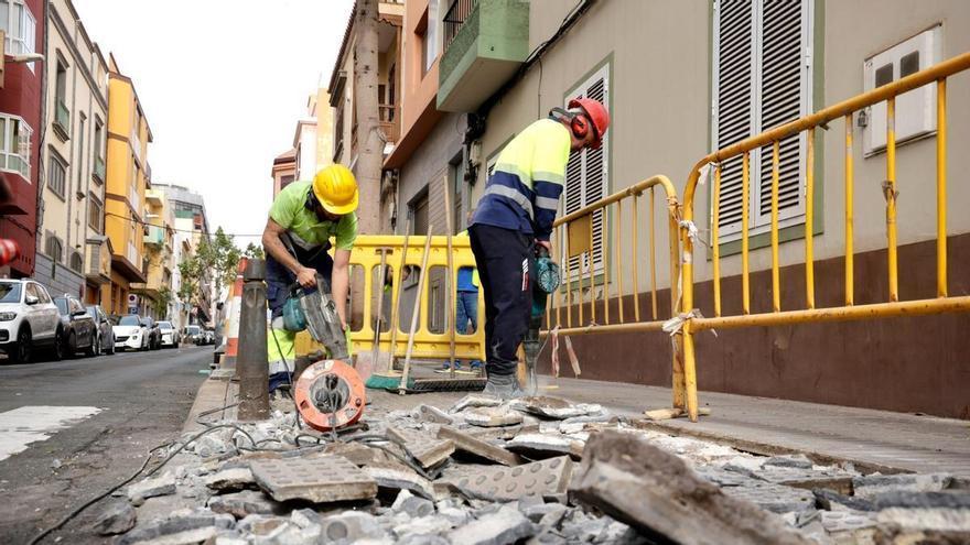 Desde Las Arenas a Olof Palme: más de 30 calles de Guanarteme cambian sus aceras y cruces