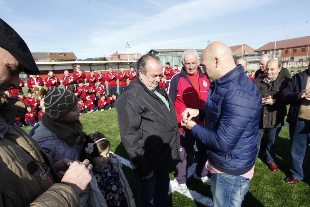 Inauguración del nuevo campo del Gijón Industrial