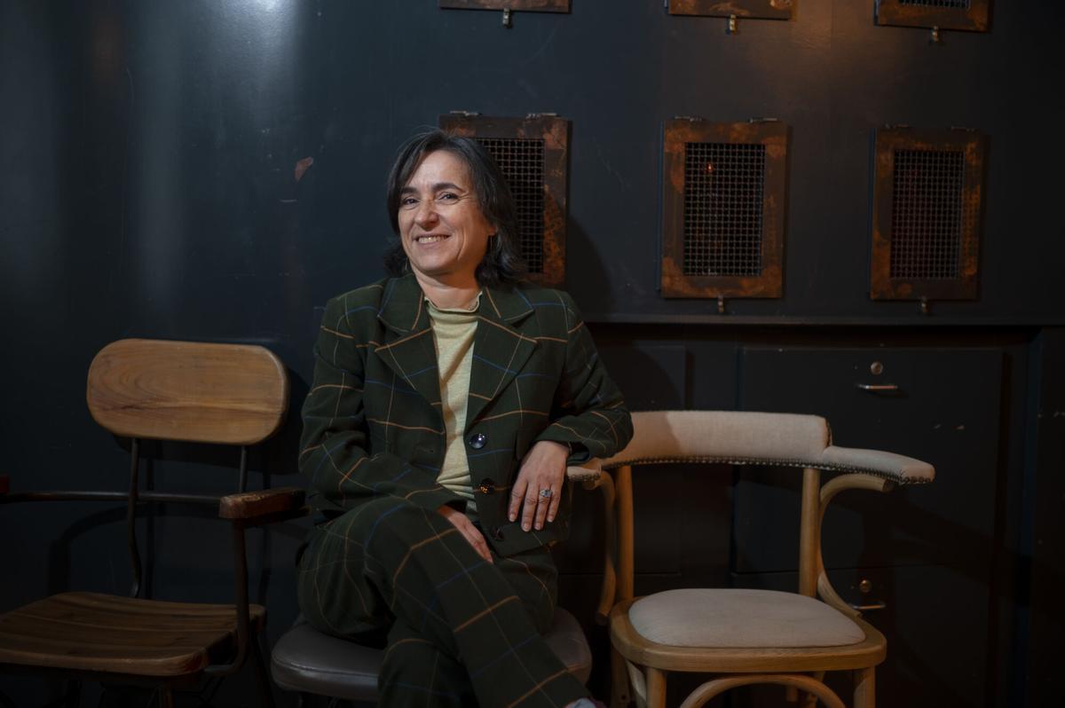 Cornellà 20.11.2025. Economía. Núria Rodríguez Planas, catedrática de Economía de la City University of New York (CUNY), Queens College; investigadora distinguida de la Facultad de Económicas de la UB y el Institut d'Economia de Barcelona. Fotografía de Jordi Cotrina