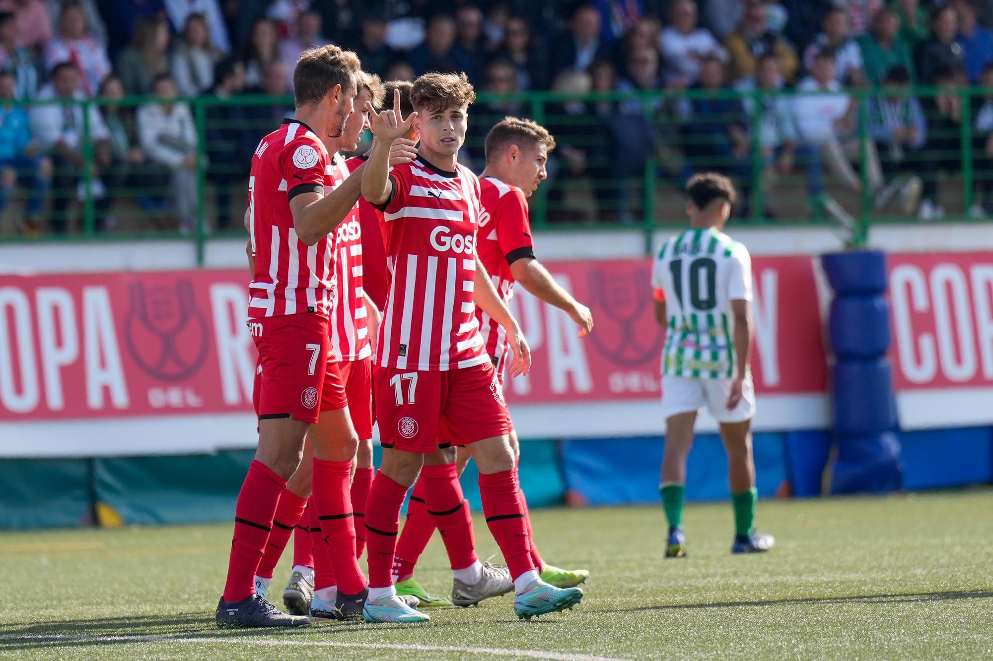 Copa del Rei: Quintanar del Rei-Girona, en fotos