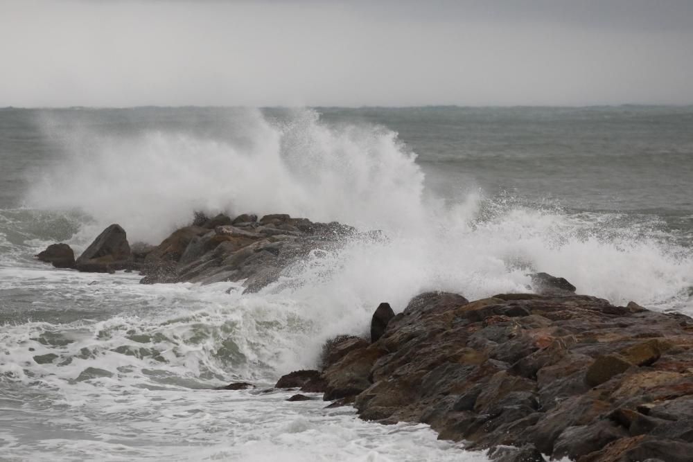 Temporal de vent i aigua a les comarques gironines