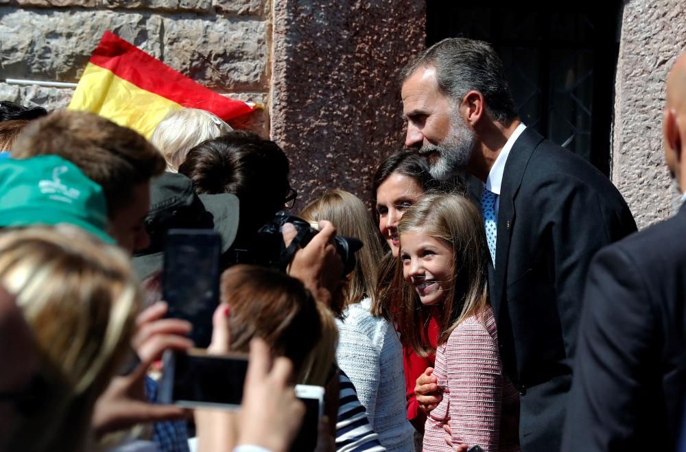 La princesa Leonor su agenda oficial en Asturias