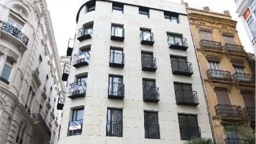 El piso donde reside Rafael Aznar está situado en el centro de Valencia.