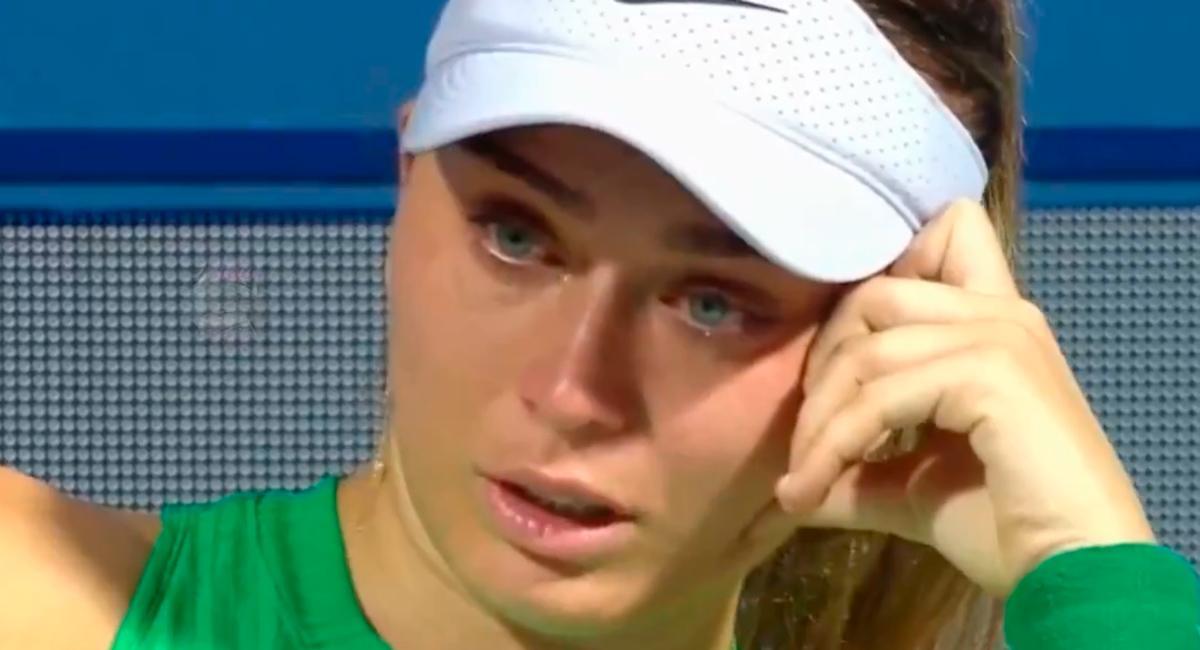 Tenis Badosa se retira entre lágrimas en su debut en Dubái