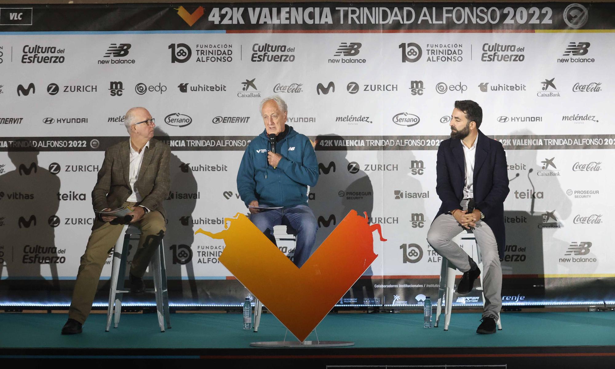 Presentación del 42 Maratón Valencia Trinidad Alfonso