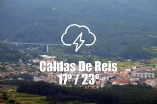 El tiempo en Caldas de Reis: previsión meteorológica para hoy, miércoles 25 de junio