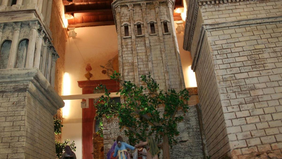 Torres de Phassael, Hipicus y Mariamme, que mandara construir Herodes, que se recrean el Museo del Belén en la ermita de San Roque.