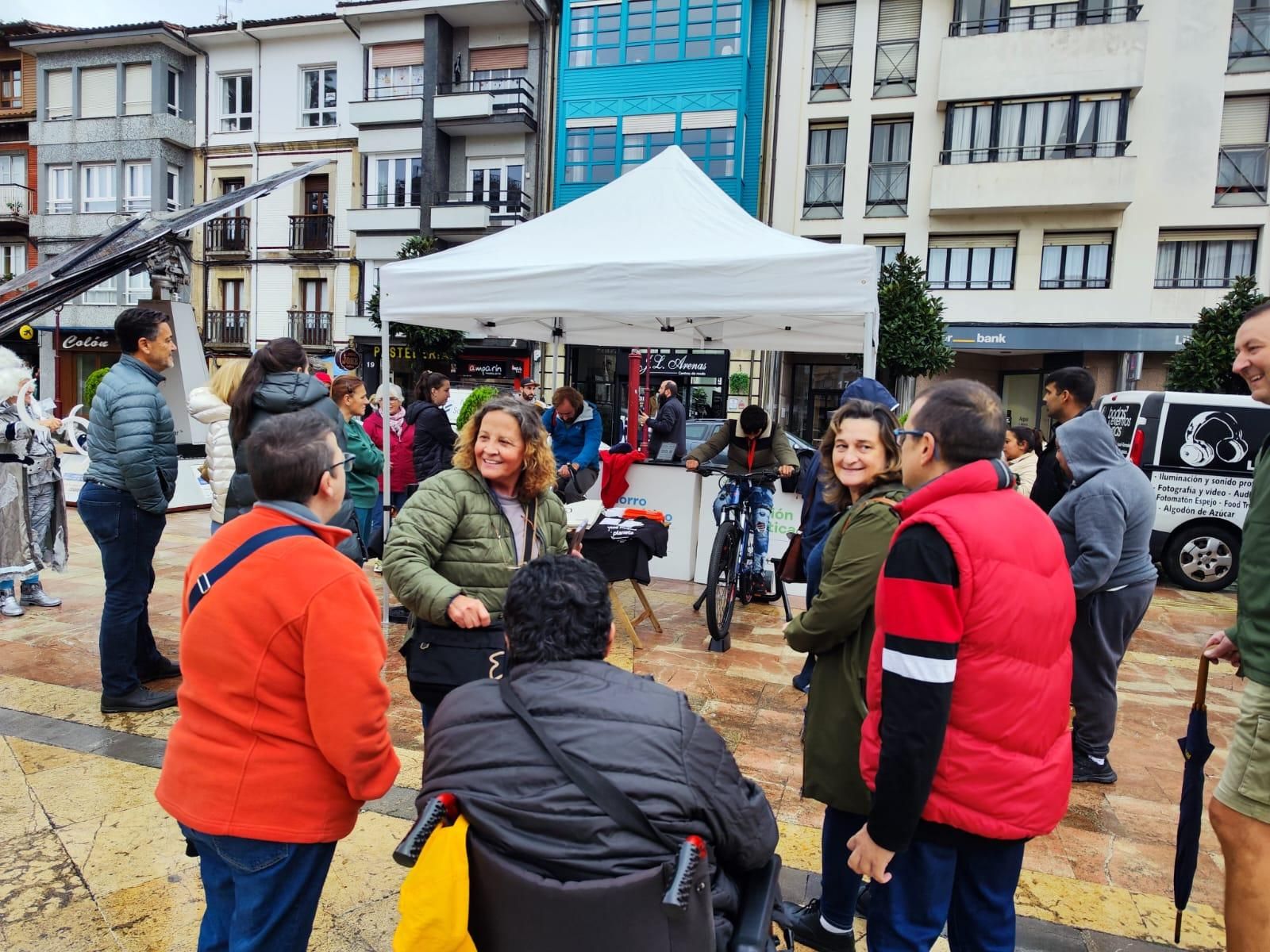Villaviciosa convierte sus pedaladas en solidaridad con Raitana
