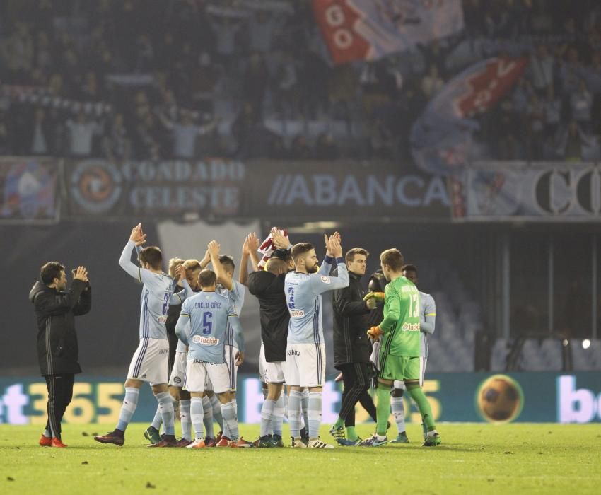 Las mejores fotos del encuentro en Balaídos entre el equipo de Eduardo Berizzo y el de Lucas Alcaraz