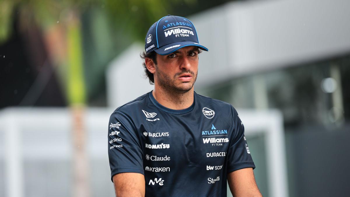 Sainz, piloto de Williams
