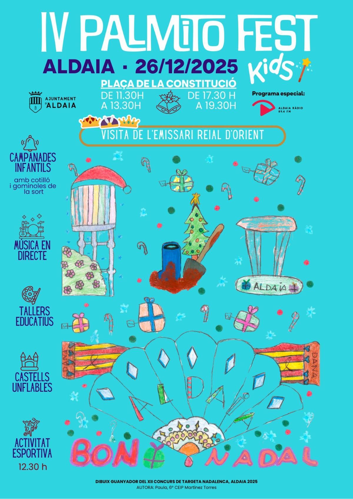 Cartel del Palmito Fest.