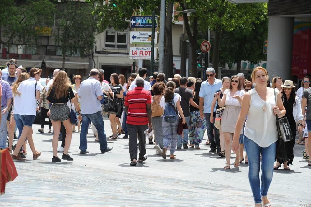 Comienzan las rebajas en Murcia