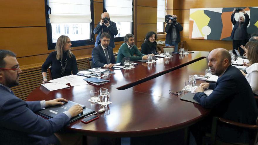 La reunión de hoy del Consejo de Gobierno.