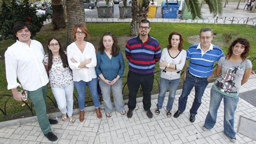 Afiliados del círculo Málaga Oeste.