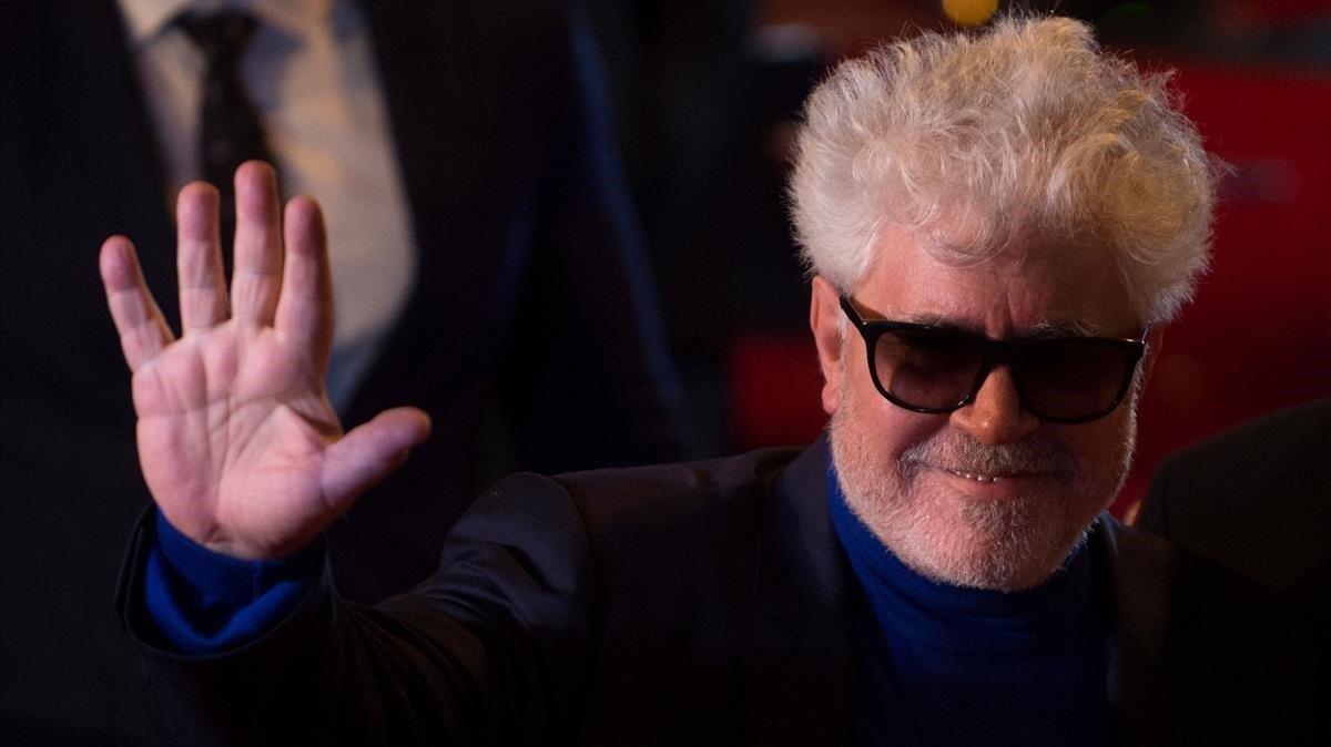 zentauroepp50924907 spanish film director pedro almodovar waves upon his arrival191121181159