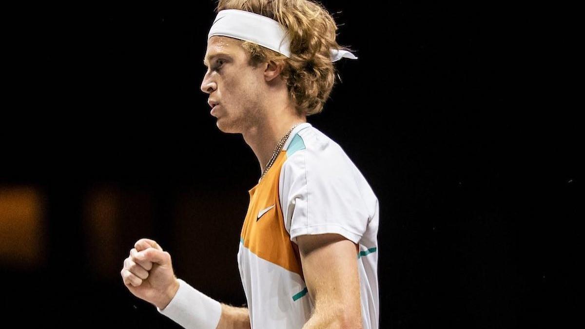 Rublev, celebrando el triunfo