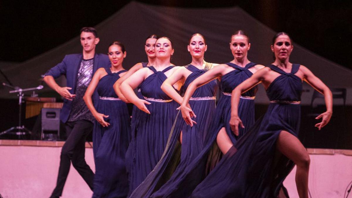 La compañía interpretó un adagio flamenco. | DAVID CORRAL