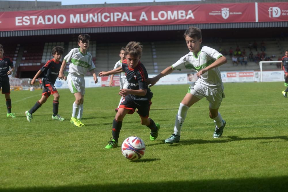 Los celestes vencen por la mínima al Pabellón Ourense en una bonita final