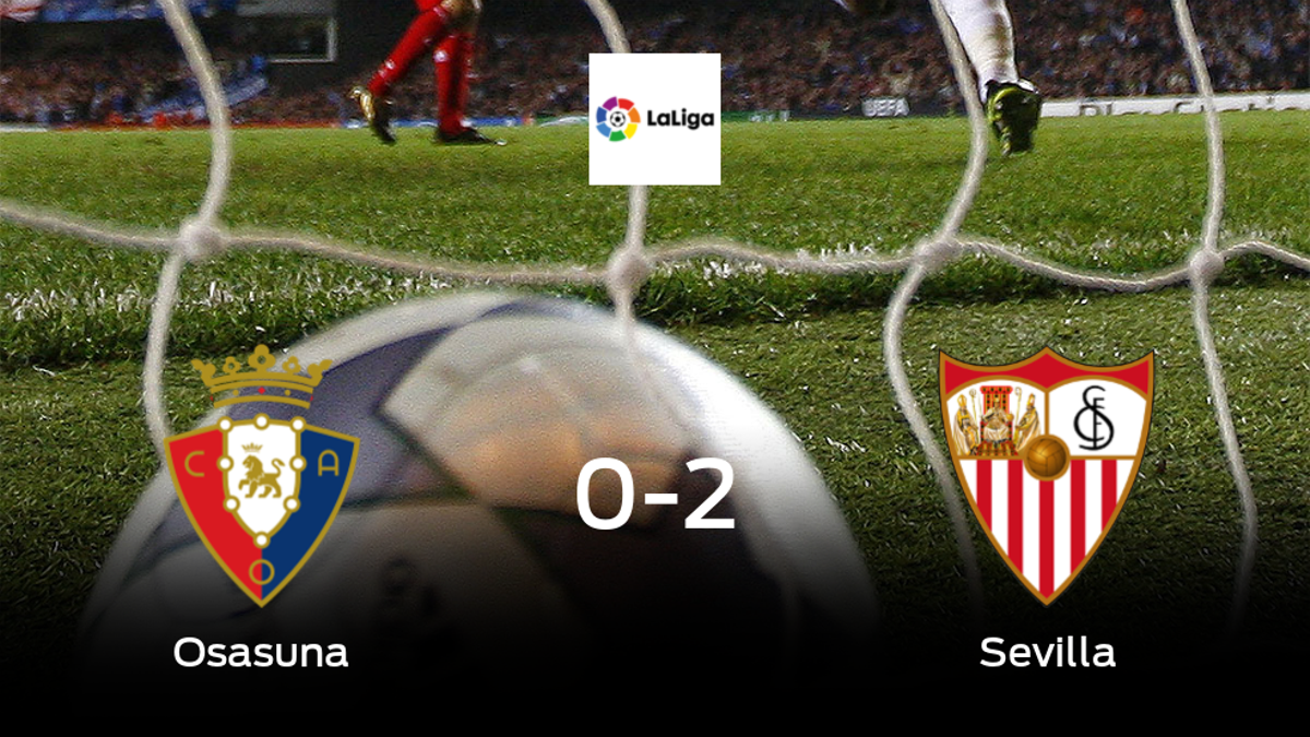 Victoria del Sevilla ante Osasuna (0-2)