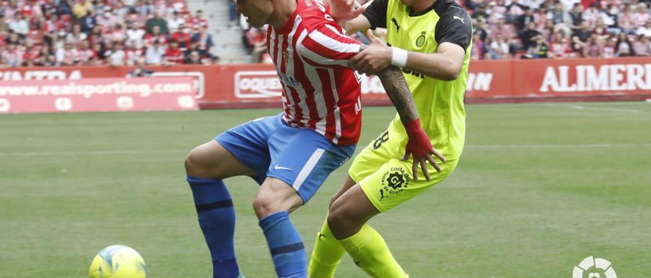 Imatge del partit Sporting- Girona