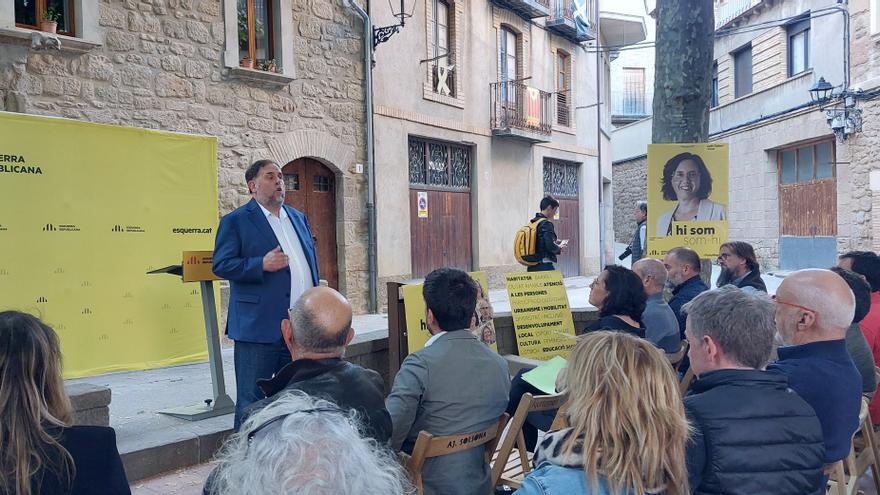 Junqueras apadrina els candidats d&#039;ERC al Solsonès